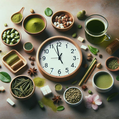 What is the best time to drink matcha tea? 