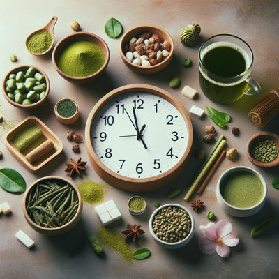 What is the best time to drink matcha tea? 