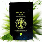 MATCHA ZEN - Té Matcha grado Ceremonial premium bio | Matcha premium 100% ecológico | Té verde en polvo orgánico | Macha produce colágeno natural