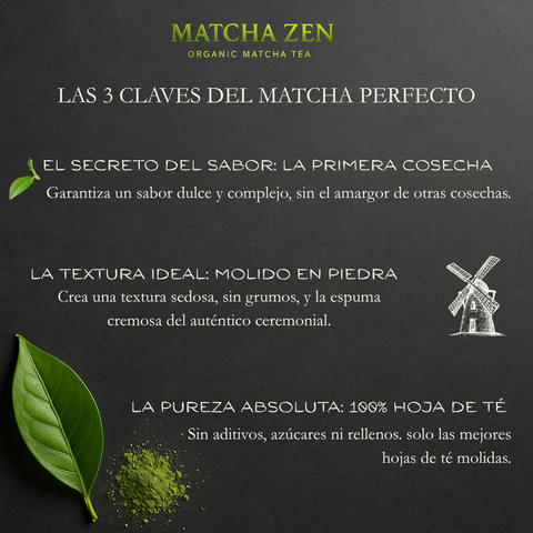 Té Matcha Ceremonial Orgánico 100gr | Matcha Zen - ZENLIFE